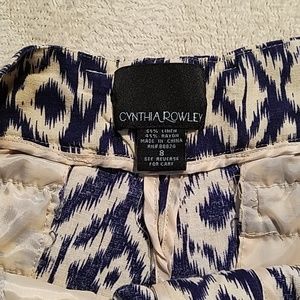Cynthia Rowley Shorts - CYNTHIA ROWLEY AZTEC SHORTS SZ 8 Cynthia Rowley Shorts - CYNTHIA ROWLEY AZTEC SHORTS SZ 8
